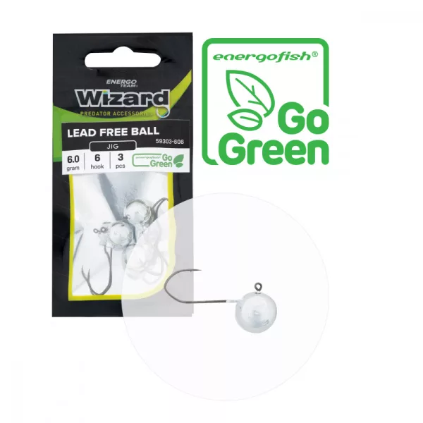 Wizard Głowica twistera Go Green 06 3G 3szt/Op