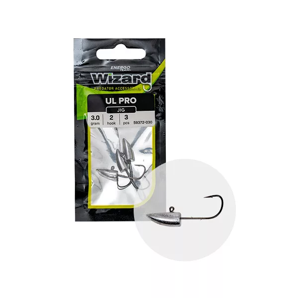 Wizard UL PRO JIG GŁOWA 2G 2 3PCS/BAG Cheburashka