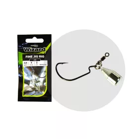 Wizard Fine Jig Rig 4 4gr Zestaw offsetowy 2 szt.