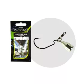 Wizard Fine Jig Rig 1 10gr Zestaw offsetowy 2 szt.