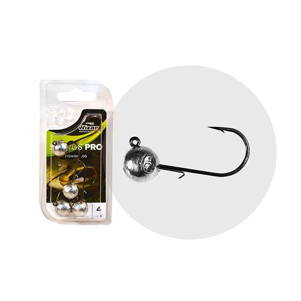 Wizard Silurus Pro 3/0 6gr Główka jigowa 4 szt.