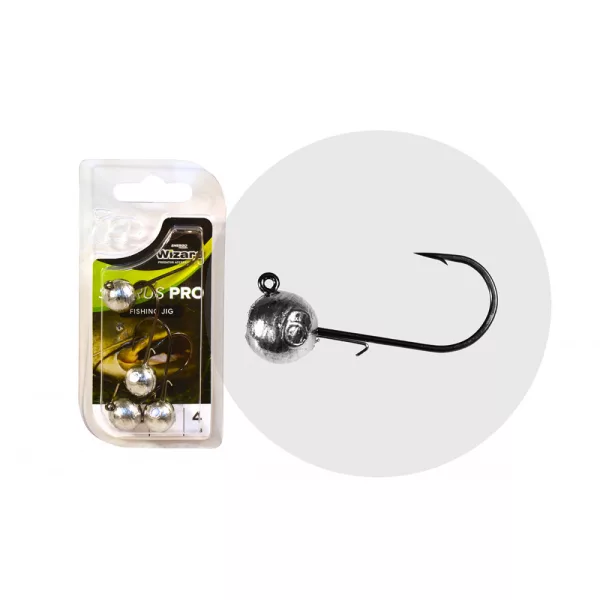Wizard Silurus Pro 3/0 16gr Główka jigowa 4 szt.