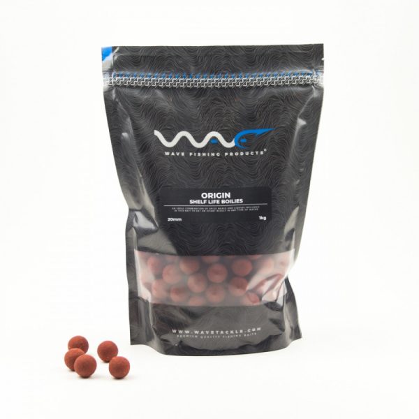 Wave Product - Origin Stabilizowane Kulki Proteinowe 1kg-20mm - Kulki proteinowe o smaku słodkich przypraw