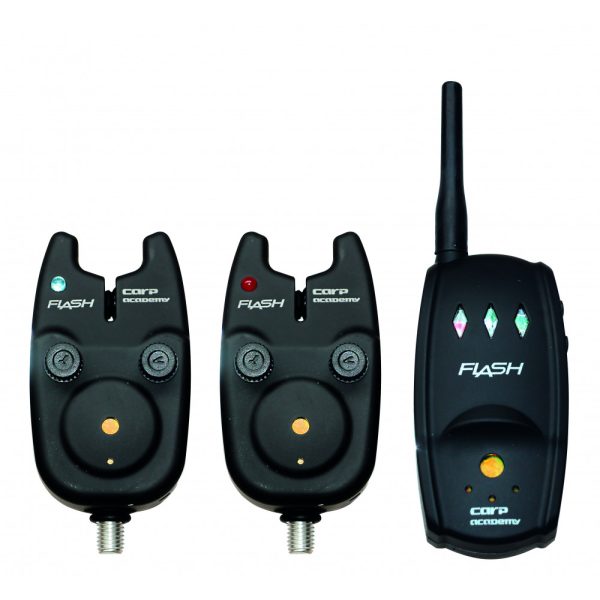 Carp Academy Flash elektroniczny sygnalizator brań zestaw 2+1