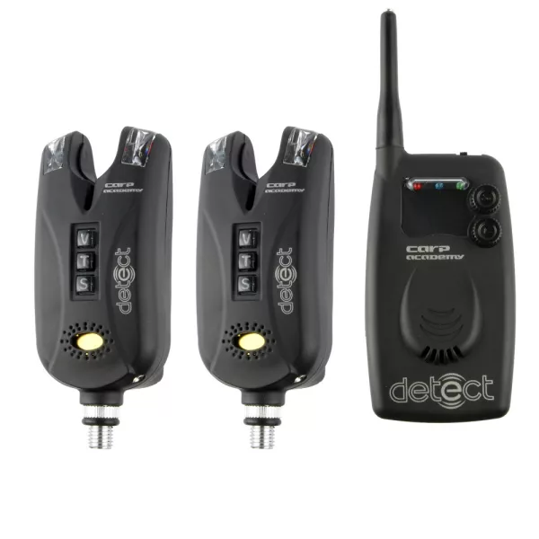 Carp Academy Detect elektroniczny sygnalizator brań zestaw 2+1