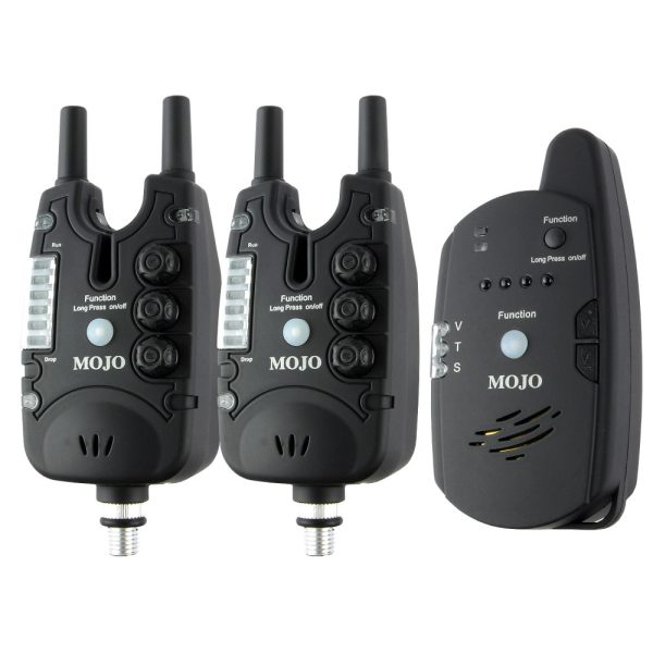 Carp Academy Mojo XTI elektroniczny sygnalizator brań zestaw 2+1