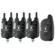 Carp Academy Mojo XTI elektryczny sygnalizator brań 3+1 zestaw