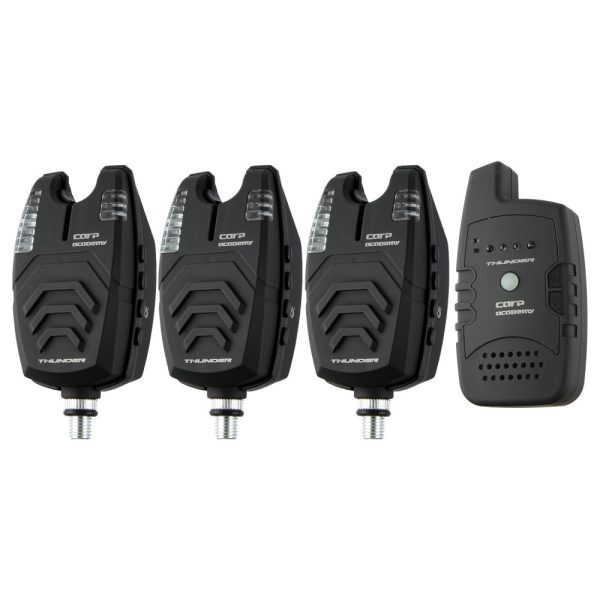 Carp Academy Thunder elektryczny sygnalizator brań 3+1