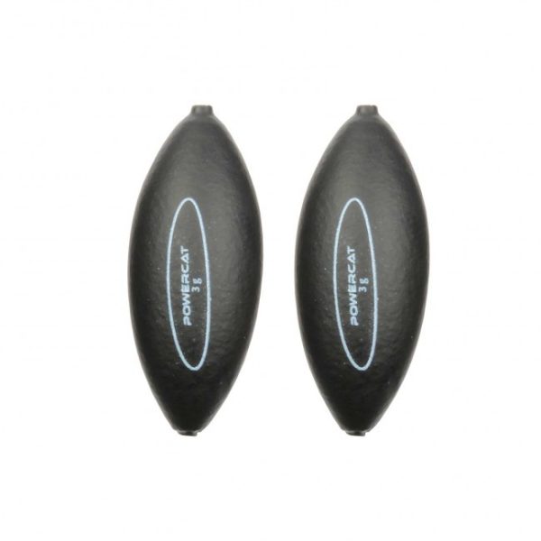 Nevis Powercat Micro U-Float 1,5gr Czarny Spławik na drapieżniki 2 szt.