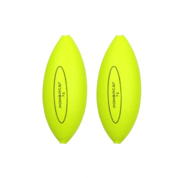 Nevis Powercat Micro U-Float 1,5gr Fluo żółty Spławik na drapieżniki 2 szt.