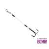 Delphin BOMB! Twisto RIGS Fluorocarbon / 3szt. #8/6cm