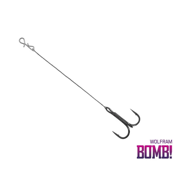 Delphin BOMB! Twisto RIGS Wolfram / 3 darab #6/8cm