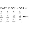 Black Cat Battle Sounder Set 2+1 Fekete