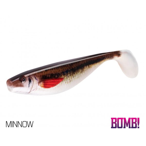 Delphin HYPNO Gumowa rybka 3D MINNOW 90mm - 3szt