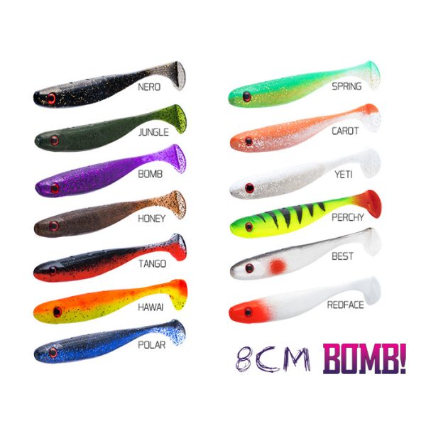 Delphin Rippa Przynęta gumowa Spring 8cm 5szt.