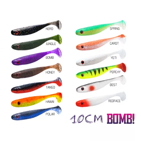 Delphin Rippa Gumowa rybka Best 10cm 5szt