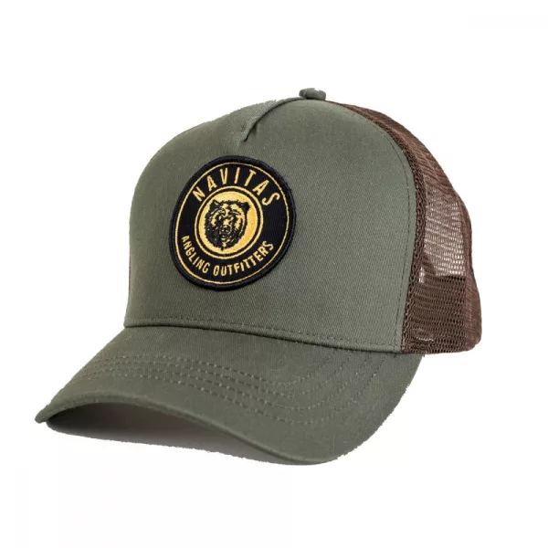 Navitas - Rods Trucker Cap Green - Czapka bejsbolówka - Odzież wiosenna, Odzież letnia - Czapki