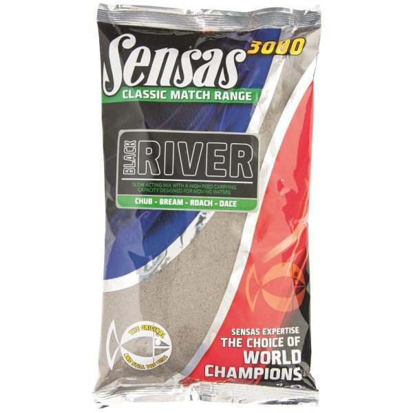 Sensas 3000 River Black Zanęta 1kg