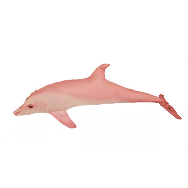 EnergoTeam Poduszka rybna Delfin Baby Pink 55cm