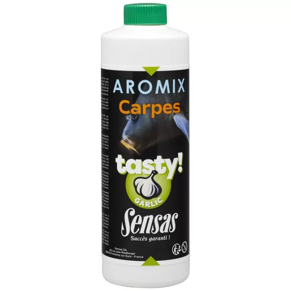 Sensas Aromix Carp Tasty Garlic Płynny Atraktant 500ml