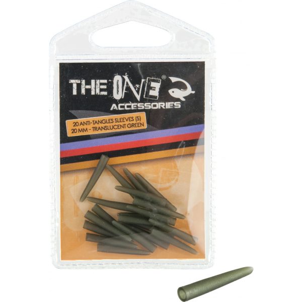 The One Silicone Rubber Bell 20Mm Translucent Green 20Pcs