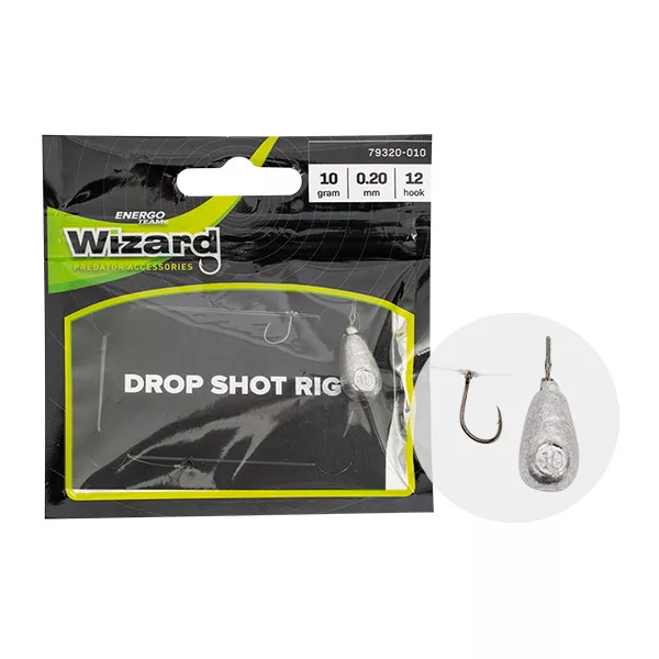 Wizard DROPSHOT LEADER MEDIUM 15G 0.25 HACZYK 8 Dropshot zestaw