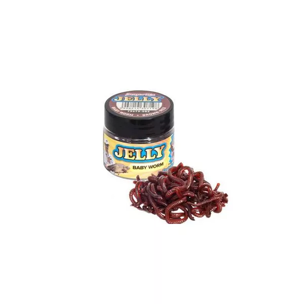 Benzar Jelly Baits Baby Worm Brown+Red
