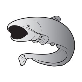 Delphin Naklejka samoprzylepna sum SILVER