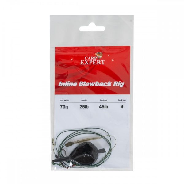 Carp Expert Zestaw Inline Blow -Back Rig 70G