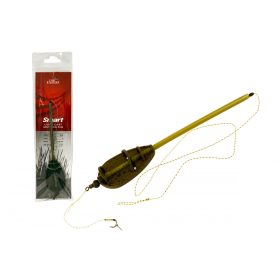   Carp Expert Longcast Method Rig Zestaw z kolcami na przynęty 40gr + 7 Kolców
