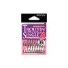 Decoy 28 Troutin Single #4 Earred Barbed Single Predator Hook 16pcs