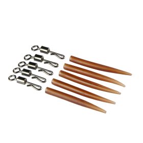   Carp Academy Szybkozłączka z rurką silikonową L 5szt (356417)