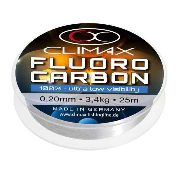 Climax Fluorocarbon 50m 0,18mm 2,6kg Przypon fluorocarbonowy
