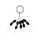 Nevis Stoper Gumowy Czarny 8x5mm XXL