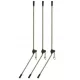 Rurka antysplątaniowa Inox 15cm 3 szt/opak.