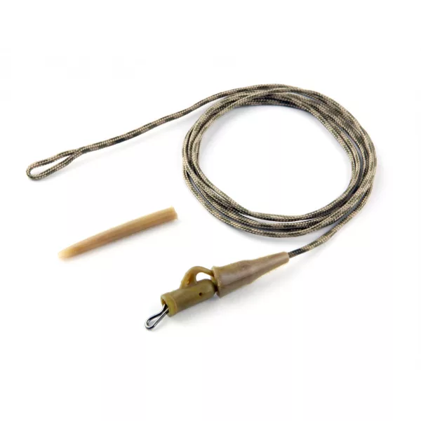 Carp Academy Przypon z rdzeniem ołowianym z szybkozłączką 95cm 35lbs