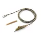 Carp Academy Przypon z rdzeniem ołowianym z szybkozłączką 95cm 35lbs