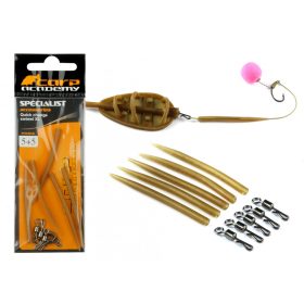 Carp Academy Szybkozłączka z rurką silikonową XL 5+5szt