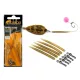 Carp Academy Szybkozłączka z rurką silikonową XL 5+5szt