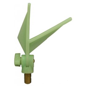   CARP ACADEMY - Głowica uchwytu wędki Feeder luminescencyjna - Głowica uchwytu wędki