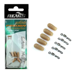 Łącznik do przyponów Nevis z gumową osłoną