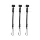 Nevis Przesuwny Feeder Łącznik do koszyka 5cm S 3szt