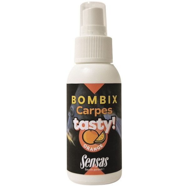 Sensas Bombix Carp Tasty Orange Liquid Attractor 75ml