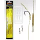 Carp Academy Basic Super Rig Czarny 4 2 szt./opak. Hak boili z oczkiem i zadziorem