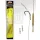 Carp Academy Basic Super Rig Teflon Czarny 2 2 szt./opak. Hak boili z oczkiem i zadziorem