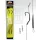 Carp Academy Line Aliger Rig Teflon Czarny 6 2 szt./opak. Hak boili z oczkiem i zadziorem
