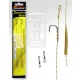 Carp Academy Basic Special Rig Czarny 2 2 szt./opak. Hak boili z oczkiem i zadziorem