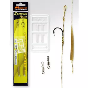   Carp Academy Basic Special Rig Teflon Czarny 2 2 szt./opak. Hak boili z oczkiem i zadziorem
