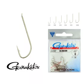   Carp Academy Snowmen Rig Czarny 4 2szt/opakowanie Z oczkiem Z zadziorem Haczyk karpiowy