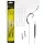 Carp Academy Blow Back Rig Czarny 2 2 szt./opak. Hak boili z oczkiem i zadziorem